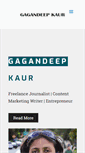 Mobile Screenshot of gagandeepk.com